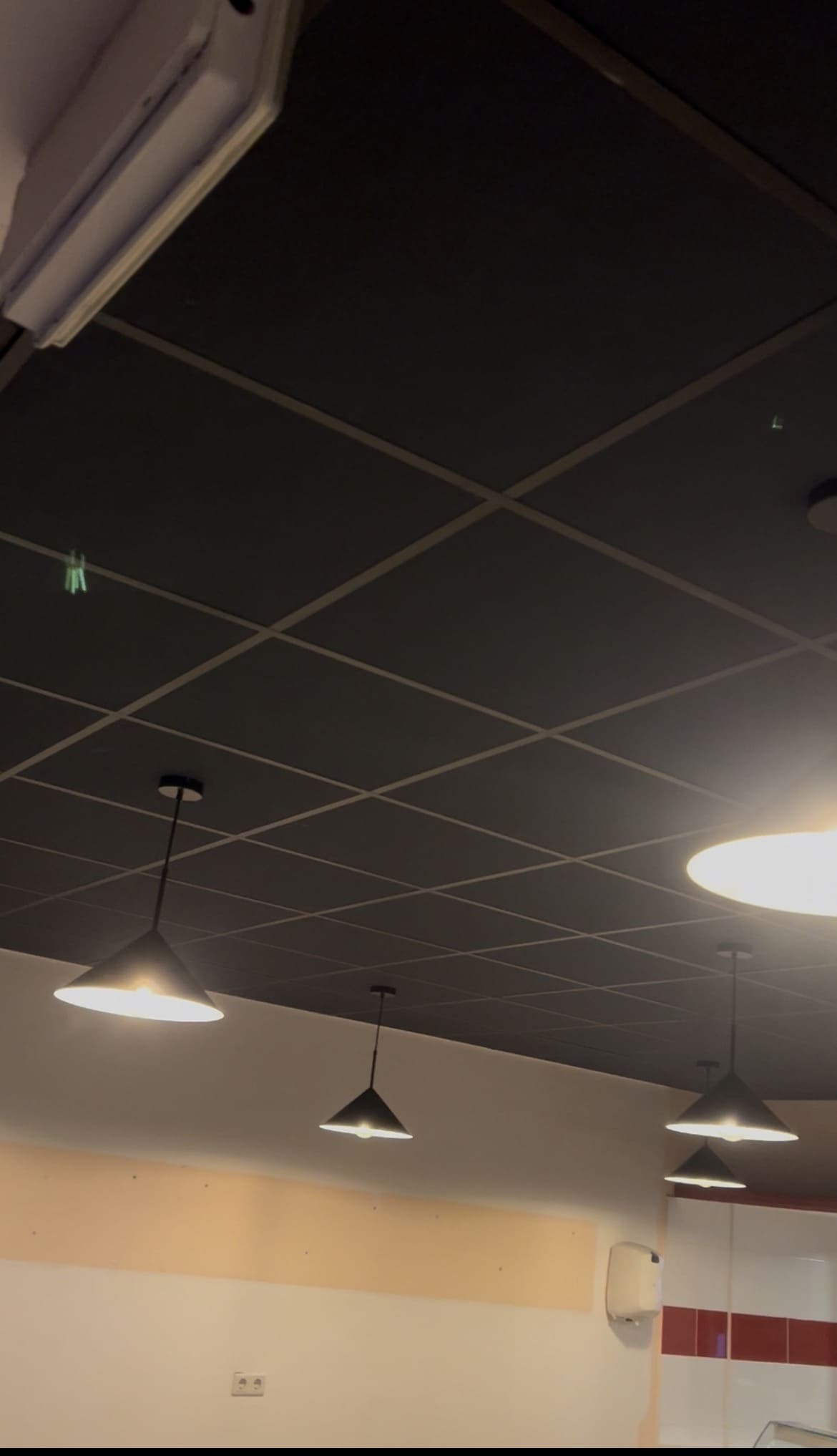 Systeemplafond detail