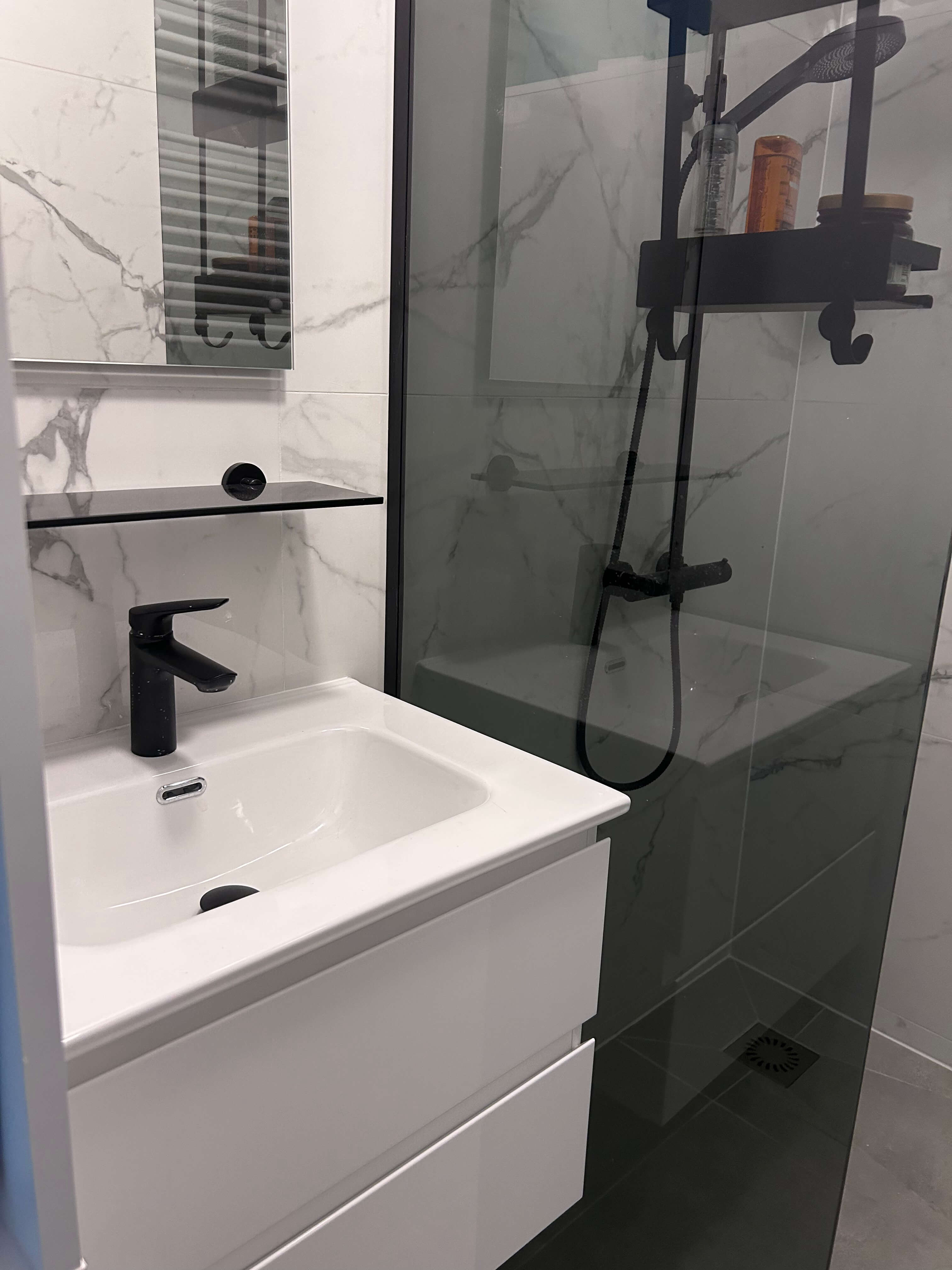 Tegelwerk badkamer